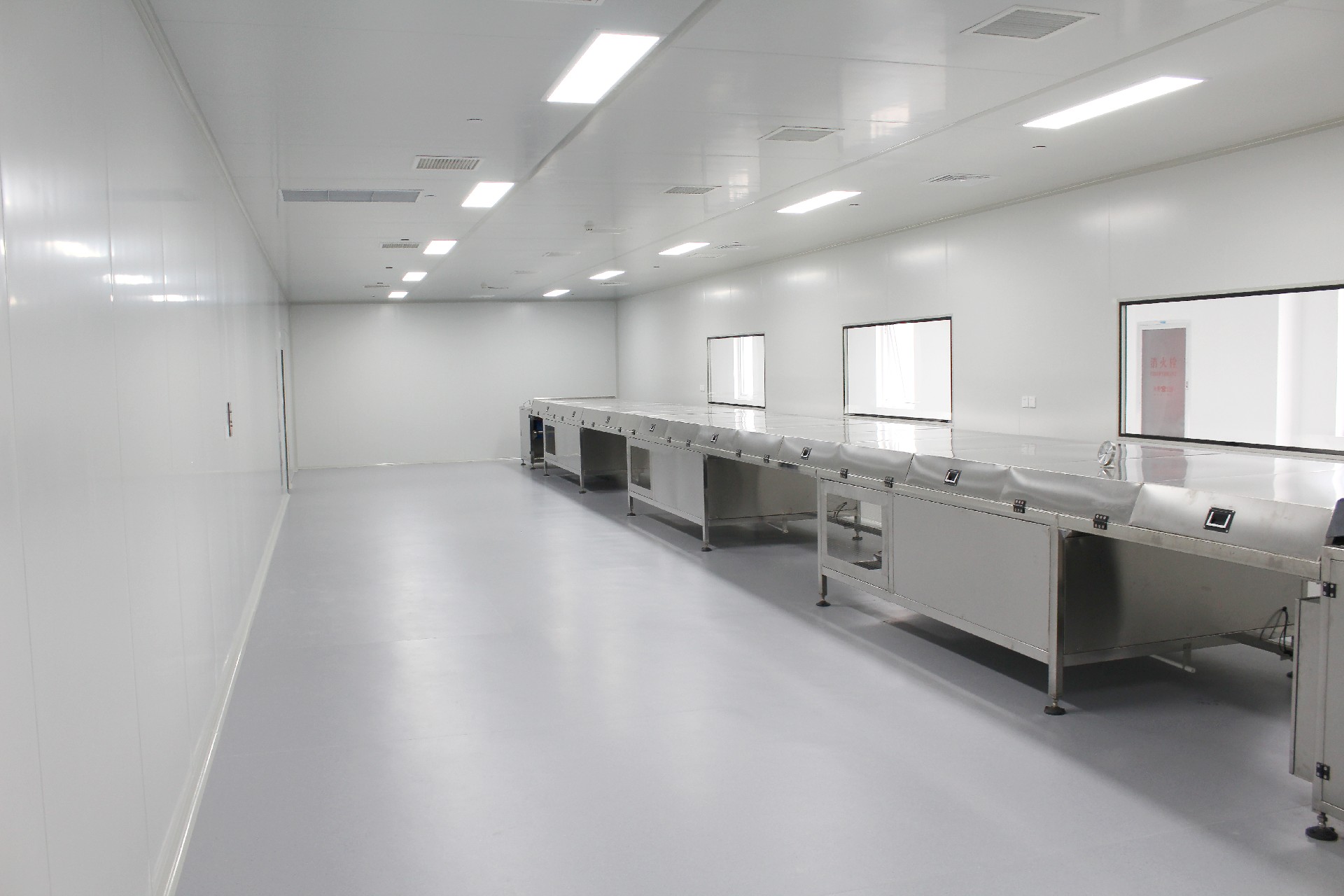 十萬(wàn)級(jí)食品潔凈車間裝修圖片